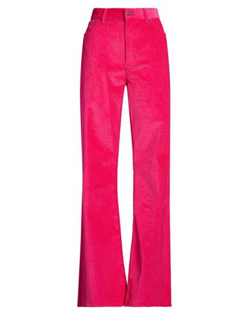 Woman Pants Fuchsia Size 31 Cotton, Elastane