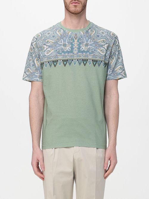 T-Shirt Men color Green