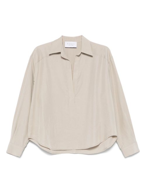 Kaos classic-collar blouse - Neutrals