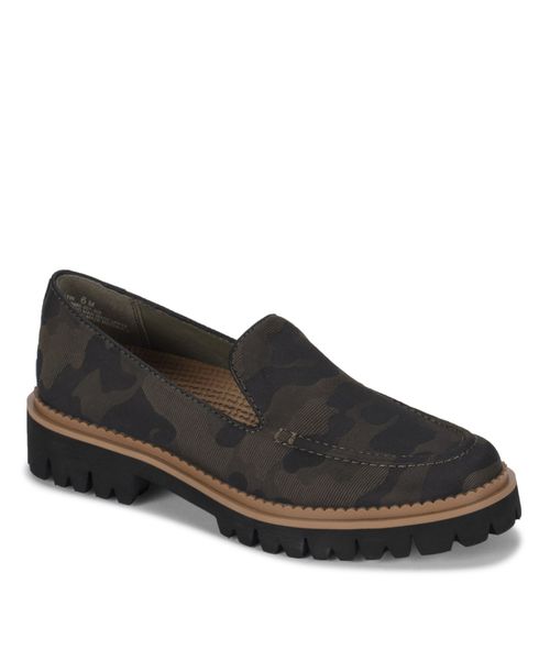 Women's Prestin Lug Sole Loafers - Army