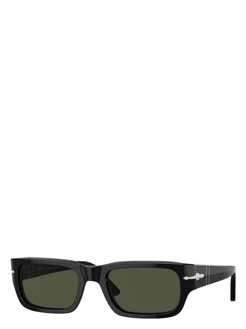 Men's Persol Adrien Po3347S 95/31 Sunglasses in Black | Size 55