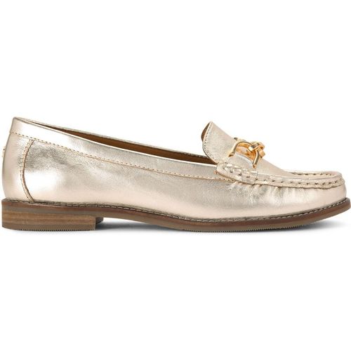 KG Kurt Geiger Womens Leather Marnie Loafers - Gold