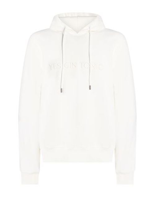 Fefè Napoli Man Sweatshirt White Size L Cotton, Polyester