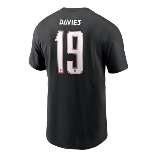 Alphonso Davies Team Canada T-Shirt 'Black'