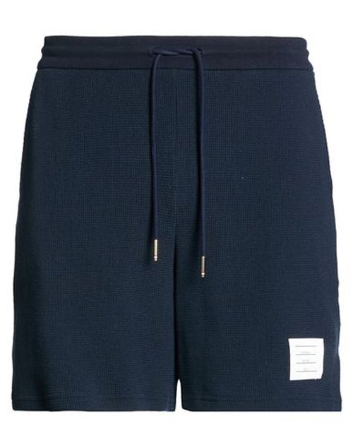 Man Shorts & Bermuda Shorts Midnight blue Size 3 Cotton