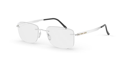 Silhouette Venture 5537/IC Men's Glasses, Silver, Size 52