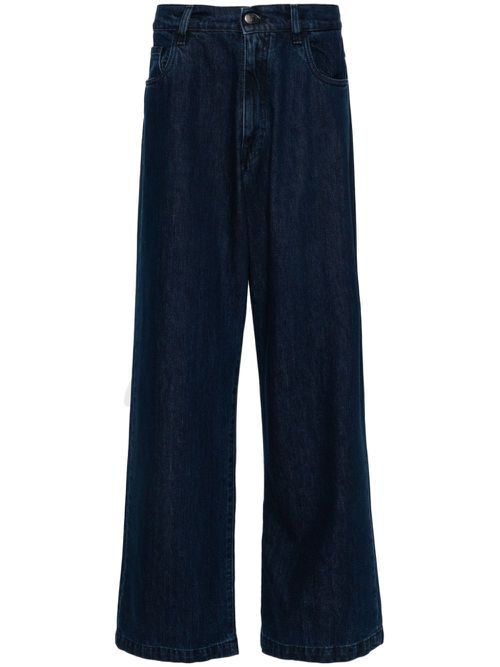 Red Cross straight-leg jeans - Blue