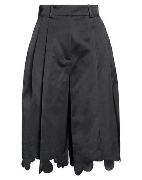 Woman Shorts & Bermuda Shorts Black Size 2 Viscose, Cotton