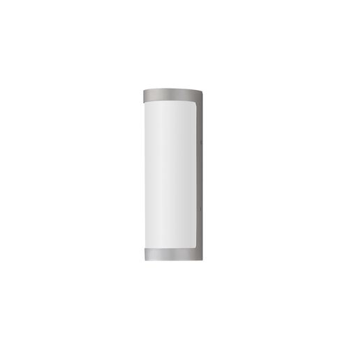Brushed Aluminum LED Outdoor Wall Sconce from the Halfpipe Collection