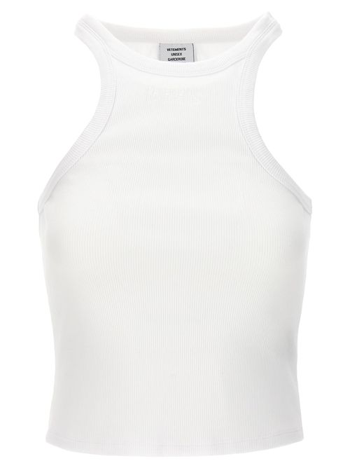 -Racing Top Bianco-Donna