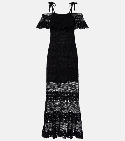 Marianne crochet cotton maxi dress