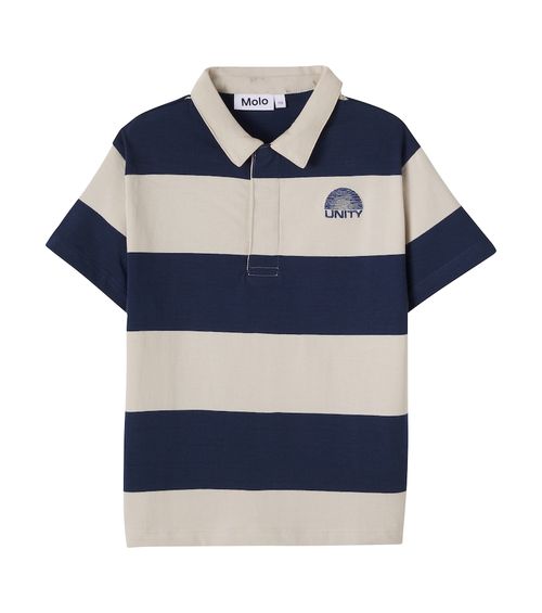 Rainer striped cotton polo shirt