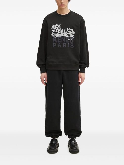 Cotton joggers - Black