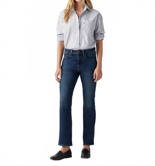 Women's Kick Boot Jeans In Dark Wash