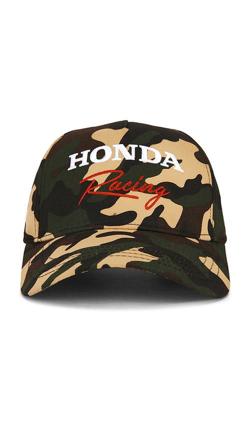 CPTN Apparel Traction Hat 5 Panel Hat in Green