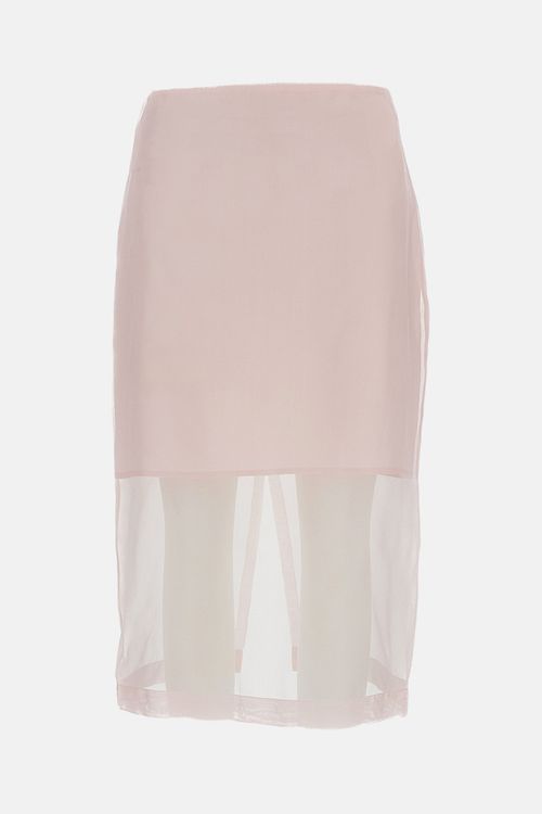Light Pink Midi Skirt