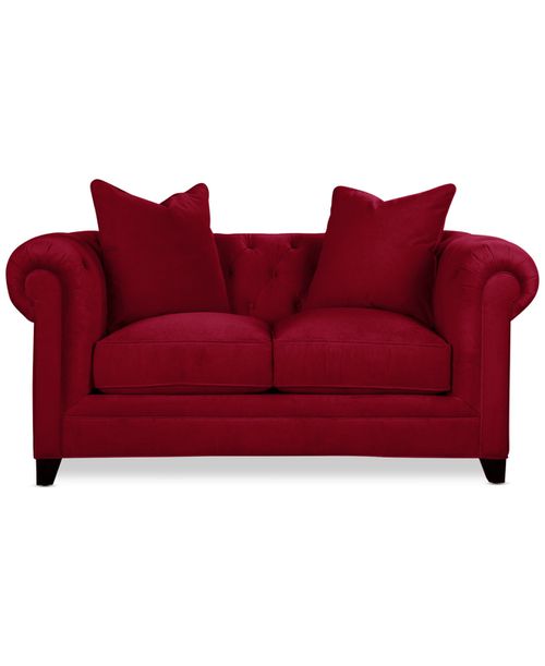 "Closeout! Kallison 68"" Fabric Loveseat, Created for Pinot"