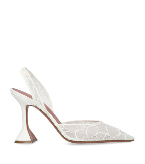 Lace Holli Slingback Heels 95