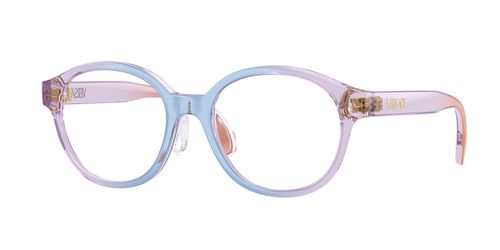 Versace VK3012 Kids 5534 Kids' Eyeglasses Blue Size 47 (Frame Only) - Blue Light Block Available