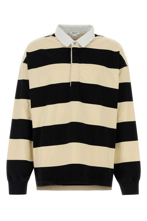 Multicolor Oversized Rugby Polo Shirt