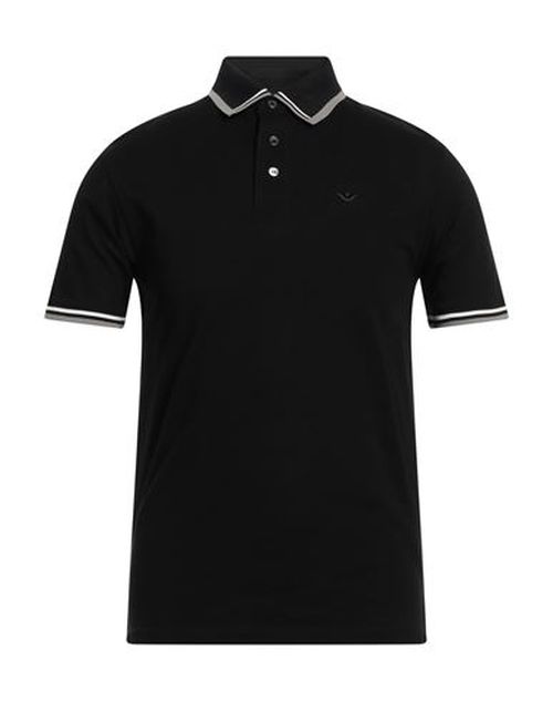 Emporio Armani Man Polo shirt Black Size S Cotton