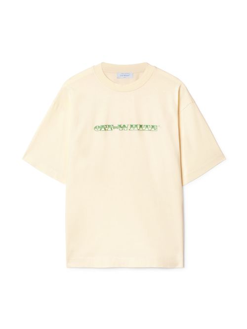 Cash Arrow Skate S/s Tee White Asparagus - Male T