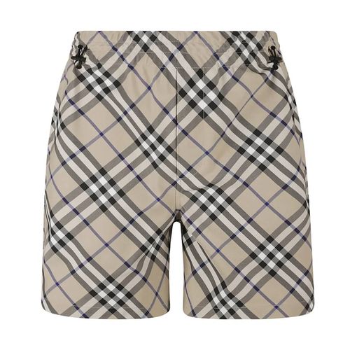 Mens Check Pattern Shorts