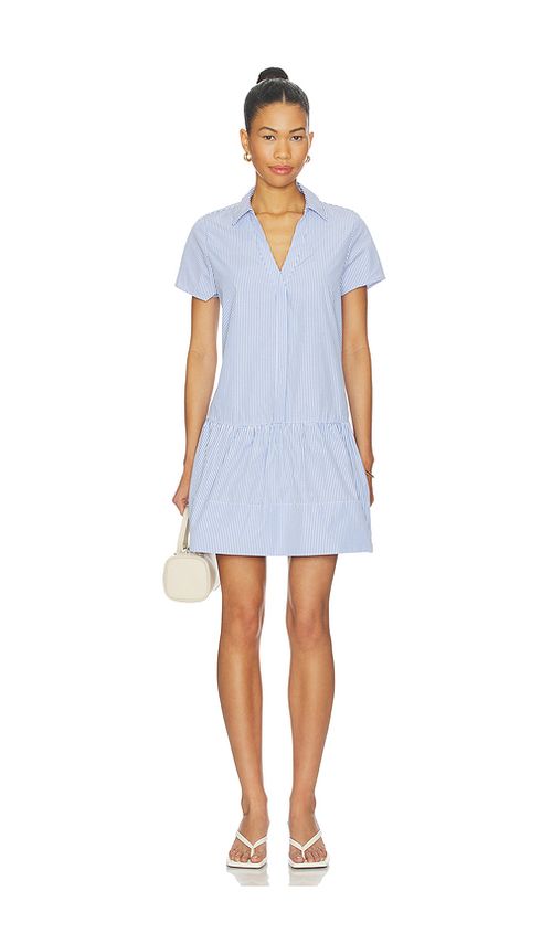 Brochu Walker Antibes Dress in Baby Blue. M. Also in