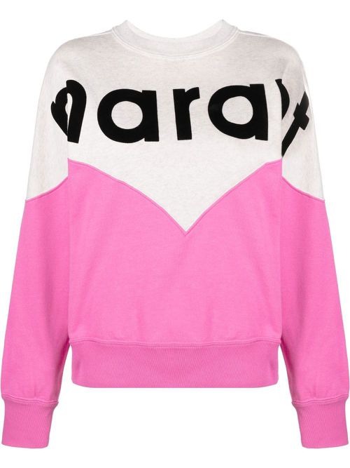 Logo-print sweatshirt - Pink