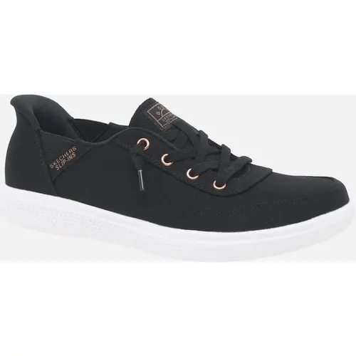 Skechers Women's Bobs Slip In Keep It Sweet Womens Shoes - Black - Size: 3