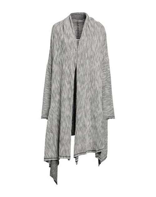 Woman Overcoat & Trench Coat Grey Size 6 Cotton