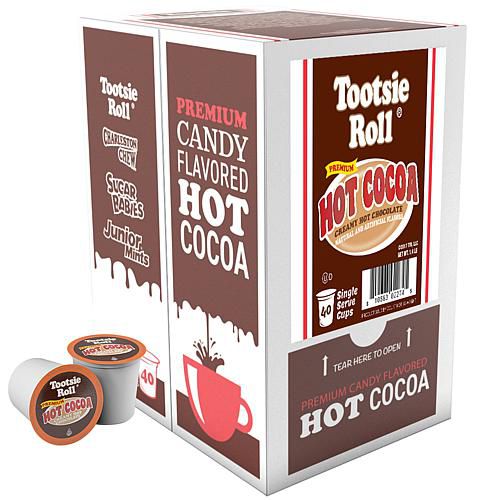 Tootsie Roll Premium Creamy Hot Chocolate K-Cup Pods 40-Count