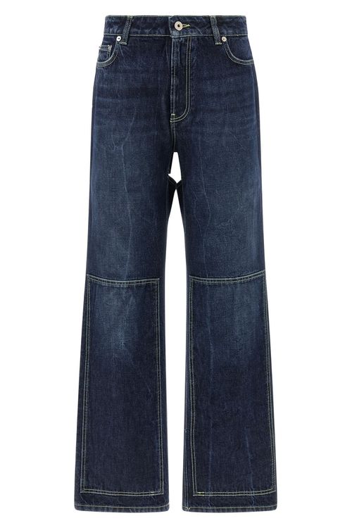 'The Blue Cut-Out' Jeans