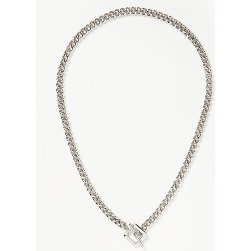 Lucy Williams T-Bar Chain Necklace | Silver Plated