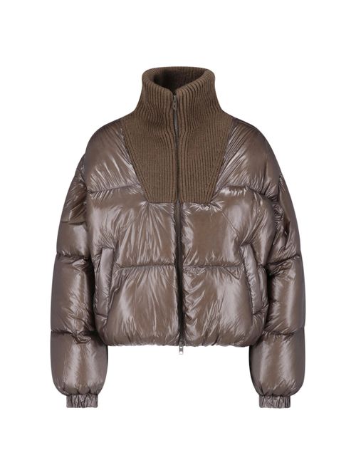 Ribbed Polyamide Jacket