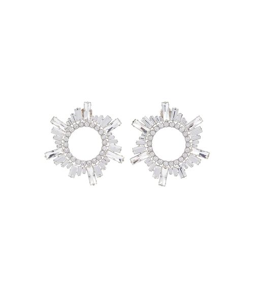 Amina Muaddi Begum crystal-embellished earrings