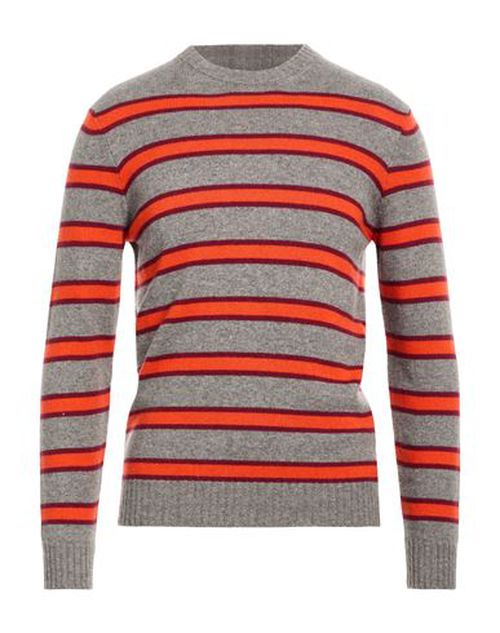 Man Sweater Grey Size 38 Polyamide, Wool, Viscose, Cashmere