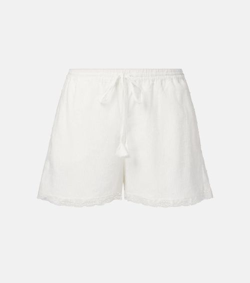 Cruse cotton wide-leg shorts