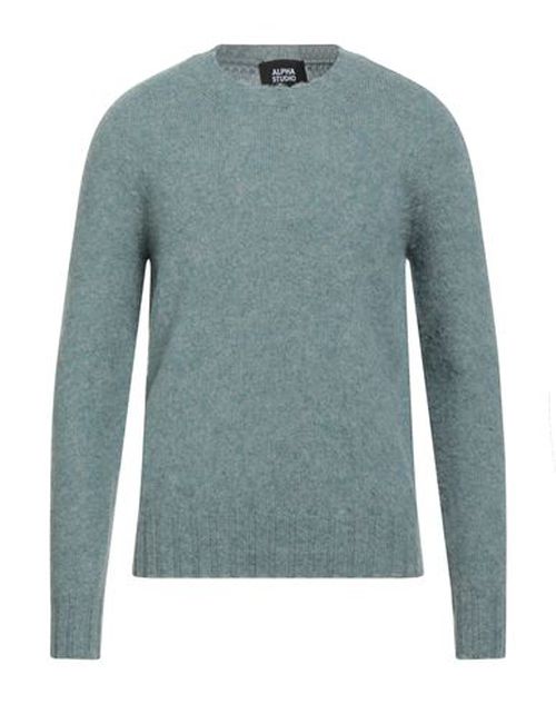Man Sweater Deep teal Size 38 Wool