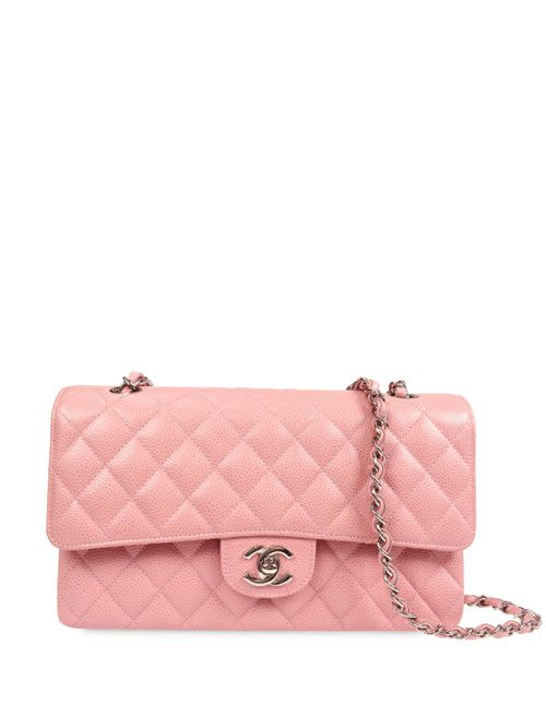 2005 Double Flap shoulder bag - Pink