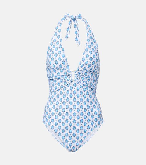La Croissette printed swimsuit