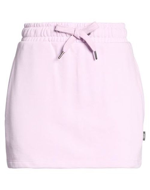 Woman Mini skirt Lilac Size L Cotton