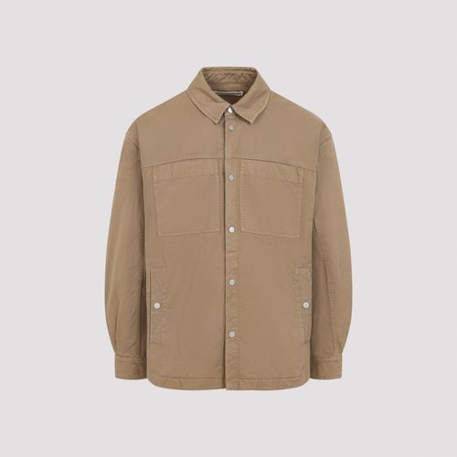 Flap Pocket Stripe Back Shirt