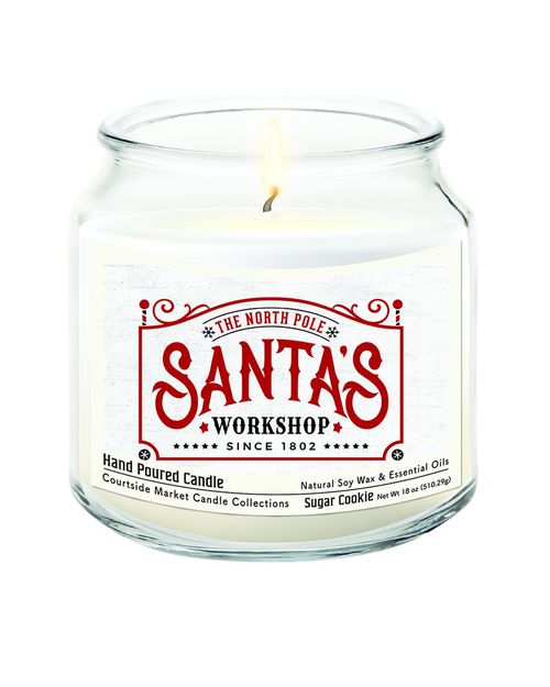 Santa'S Workshop Candle