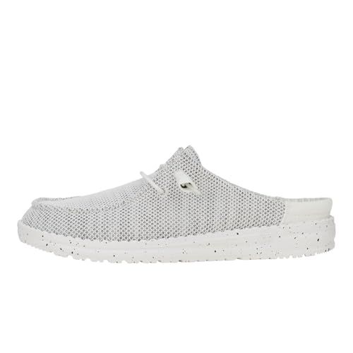 HEYDUDE Wendy Slip Stretch Sox Stone White
