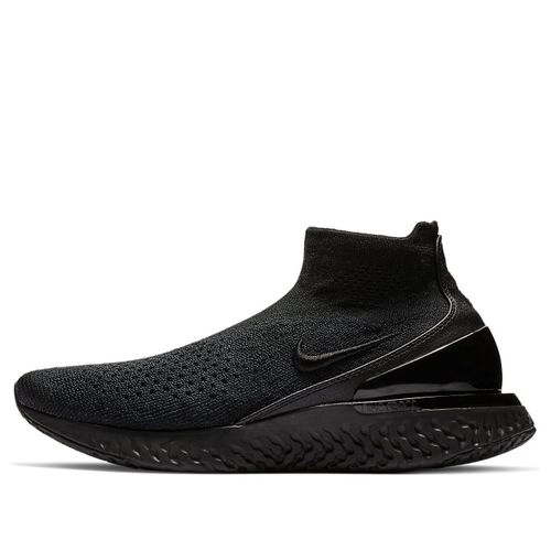 (WMNS) Rise React Flyknit 'Black'
