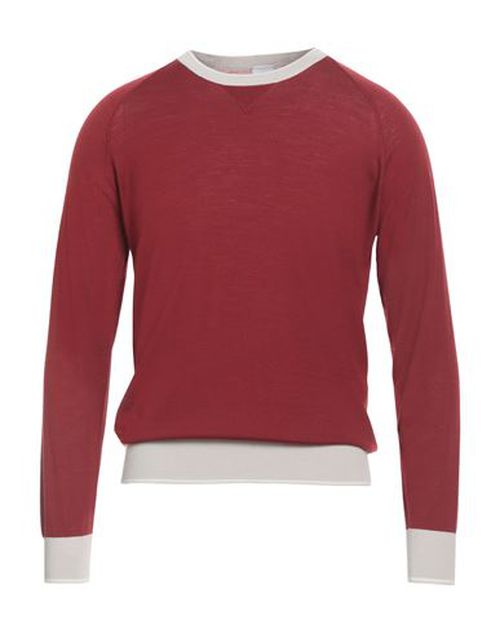Platinum Man Sweater Brick Size M Wool