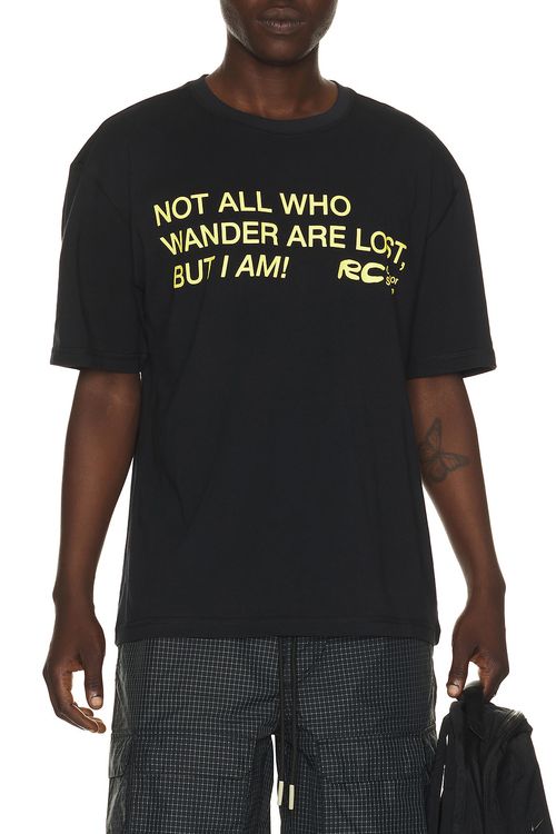 RC Outdoor Supply SHIRT LOST in Schwarz - Black. L also in M, S, XL/1X
