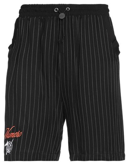 Man Shorts & Bermuda Shorts Black Size S Polyester, Viscose, Acrylic