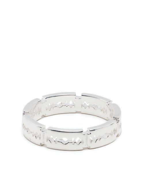 Razor Eternity silver ring